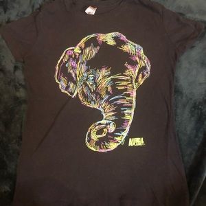 Animal Planet Neon Elephant T-Shirt